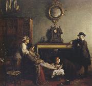 Sir William Orpen A Mere Fracture oil on canvas